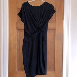 Gap Women’s Black Front Knot Dress